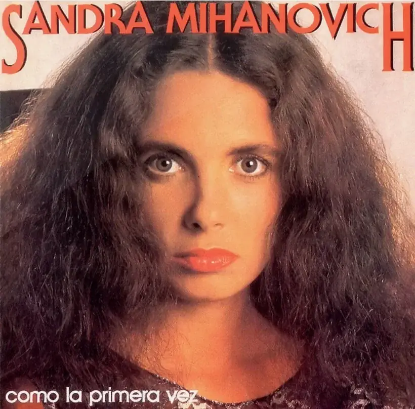 Portada del Album Sandra Mihanovich - Como la Primera Vez, 1985