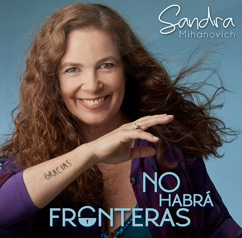 Portada del single Sandra Mihanovich - No Habra Fronteras, 2000