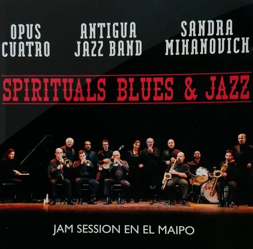 Portada del Album Sandra Mihanovich - Spirituals Jazz Blues, 2004