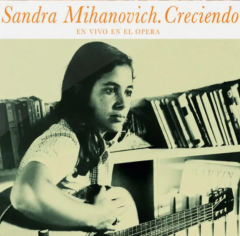Portada del Album Sandra Mihanovich - Creciendo, 2007