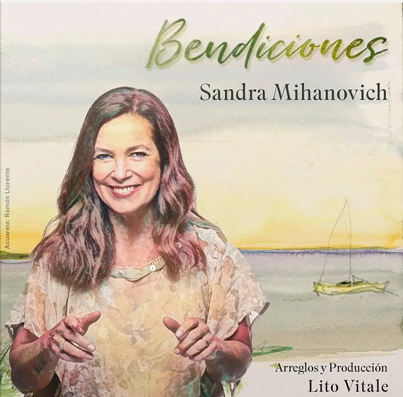Portada del Album Sandra Mihanovich - Bendiciones, 2022